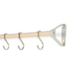 GRANIT Hängare Vägg 86cm Trä- Häng- & Väggförvaring|Hallmöbler & Förvaring