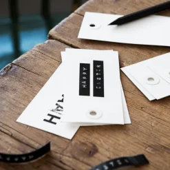 GRANIT Hängetiketter 10-p Vit- Presentinslagning & Diy|Presentinslagning