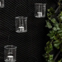 GRANIT Hänglykta Burk 8,5x10cm- Utebelysning|Ljusstakar