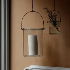 GRANIT Hänglykta Burk 8,5x10cm- Utebelysning|Ljusstakar