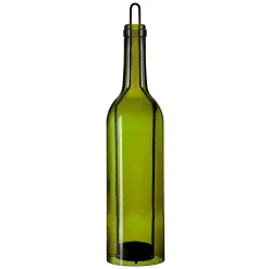 GRANIT Hänglykta Flaska 7,5x29cm Grön- Utebelysning|Ljusstakar