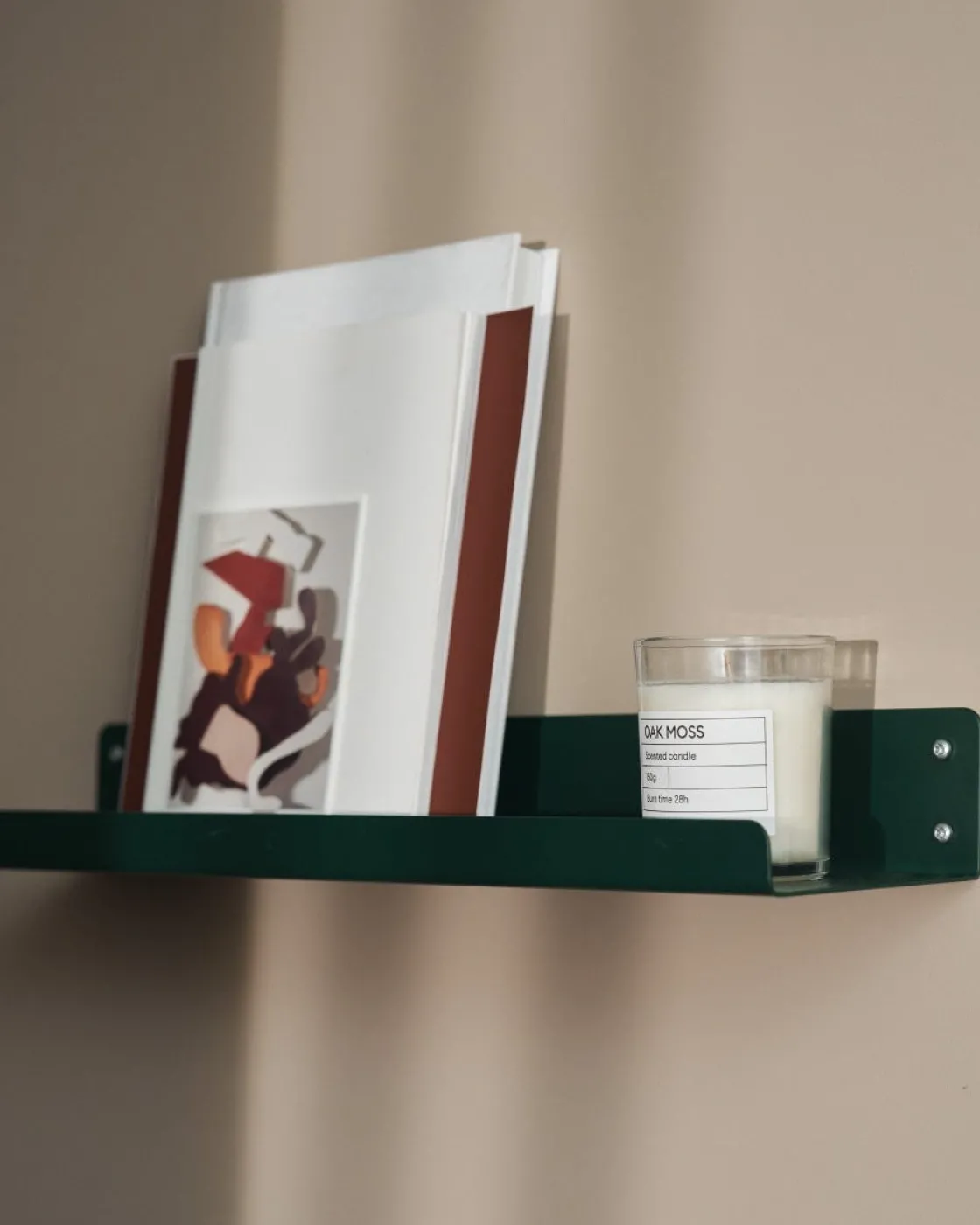 GRANIT Hylla Neo 48x12cm Mörkgrön- Häng- & Väggförvaring|Hallmöbler & Förvaring