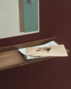 GRANIT Hylla Todd 60cm Valnöt- Häng- & Väggförvaring|Hallmöbler & Förvaring