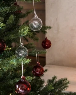 GRANIT Juldekoration 6,5cm 3-p Klarglas- Allt Till Julgranen|Juldekorationer