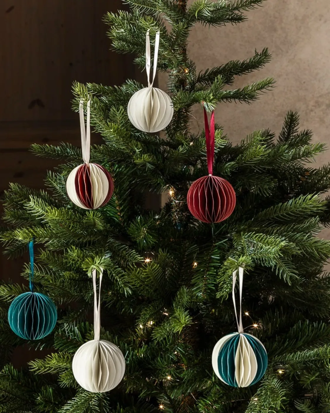 GRANIT Juldekoration Papper 6-p 7cm Grön- Allt Till Julgranen|Juldekorationer