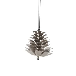 GRANIT Julgransdekoration Kotte 6cm Stål- Allt Till Julgranen|Juldekorationer