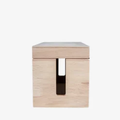 GRANIT Kabelbox Trä 11,5x24,5cm- Skrivbordstillbehör|Småförvaring