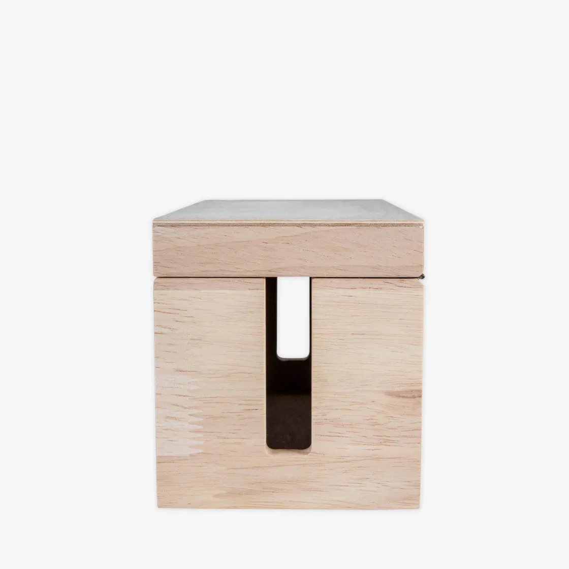 GRANIT Kabelbox Trä 11,5x24,5cm- Skrivbordstillbehör|Småförvaring