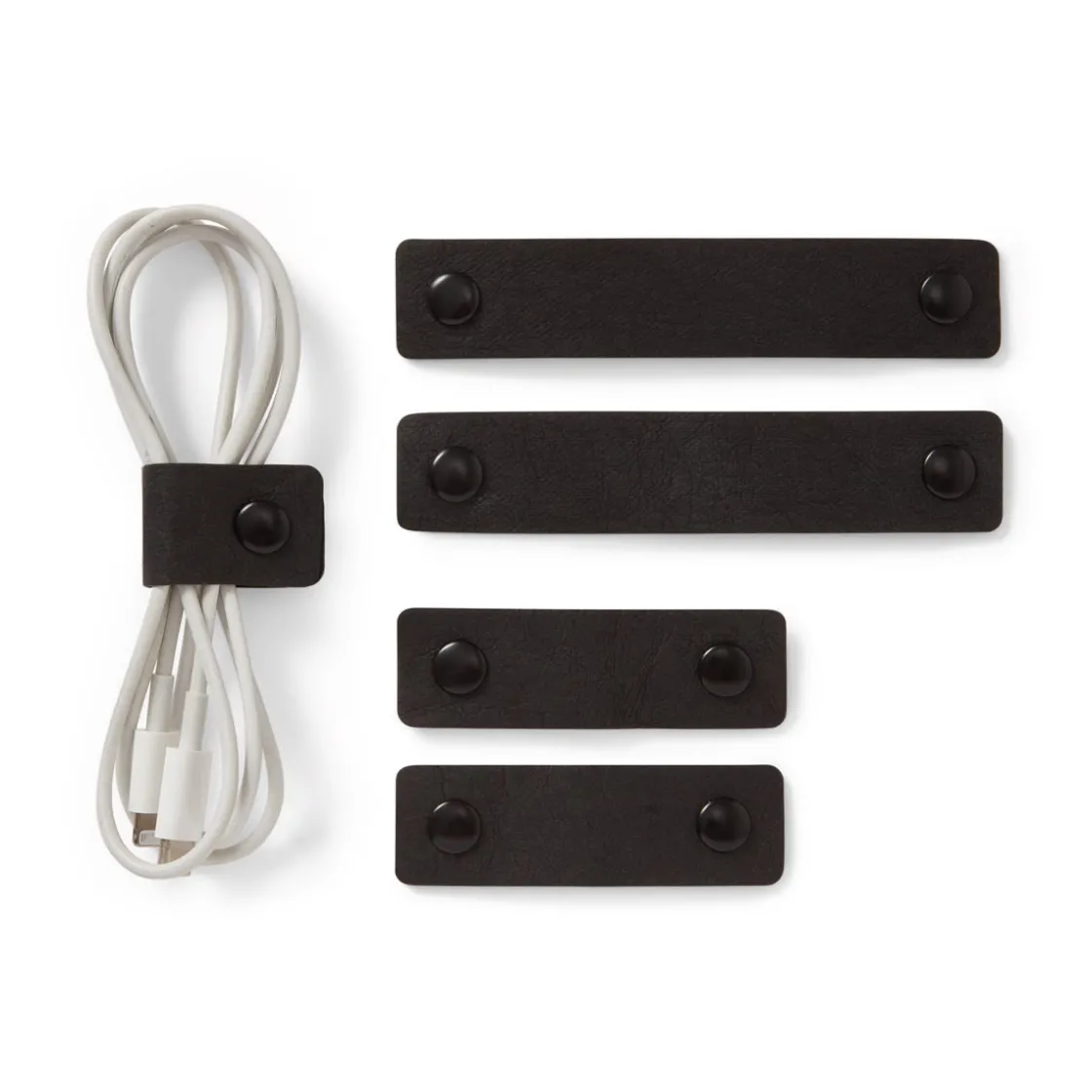 GRANIT Kabelsamlare 5-p Svart- Skrivbordstillbehör|Småförvaring