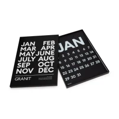 GRANIT Kalender Griffel 50x70cm- Kalendrar & Skrivblock