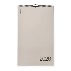 GRANIT Kalender Kolumn 2026 Beige- Kalendrar & Skrivblock