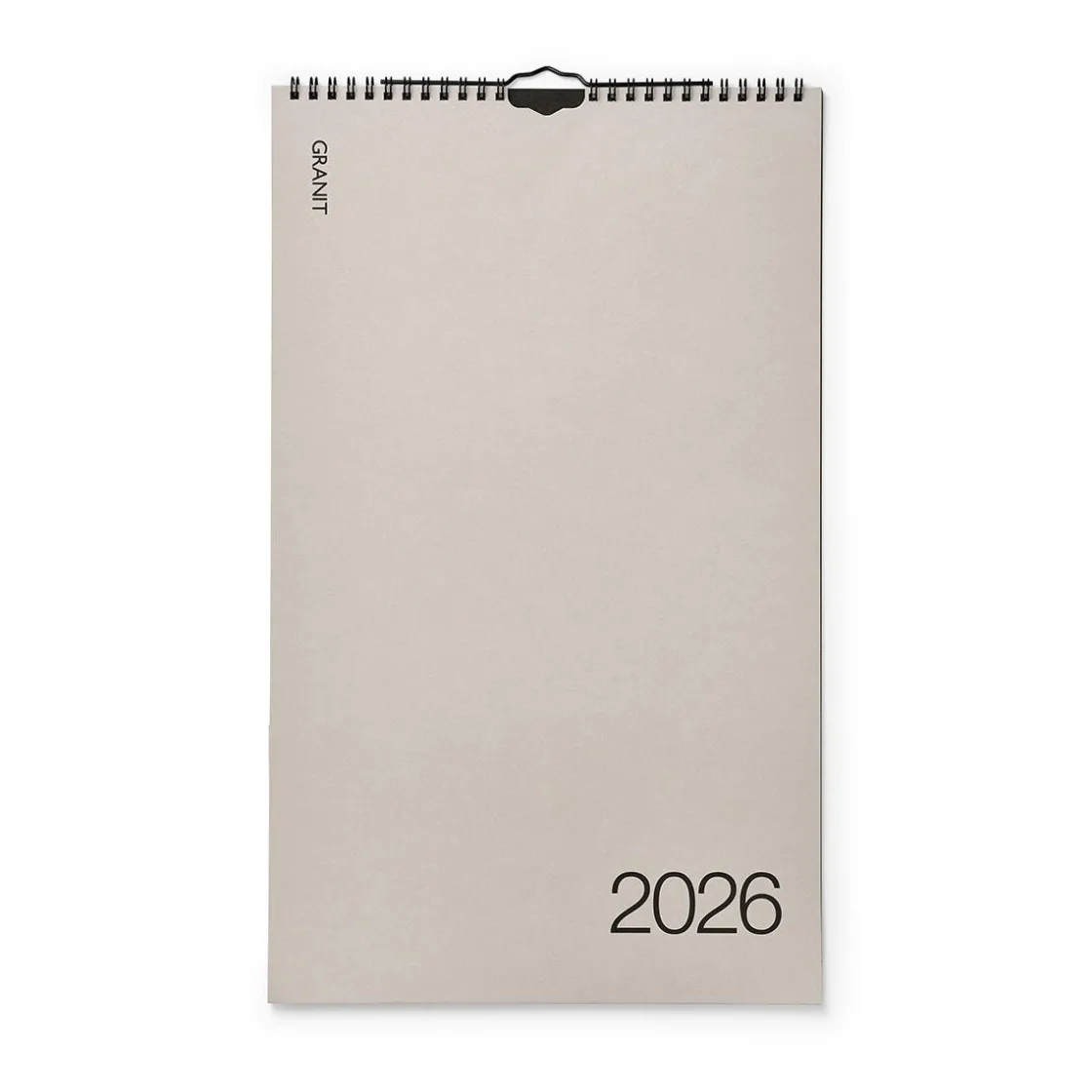GRANIT Kalender Kolumn 2026 Beige- Kalendrar & Skrivblock