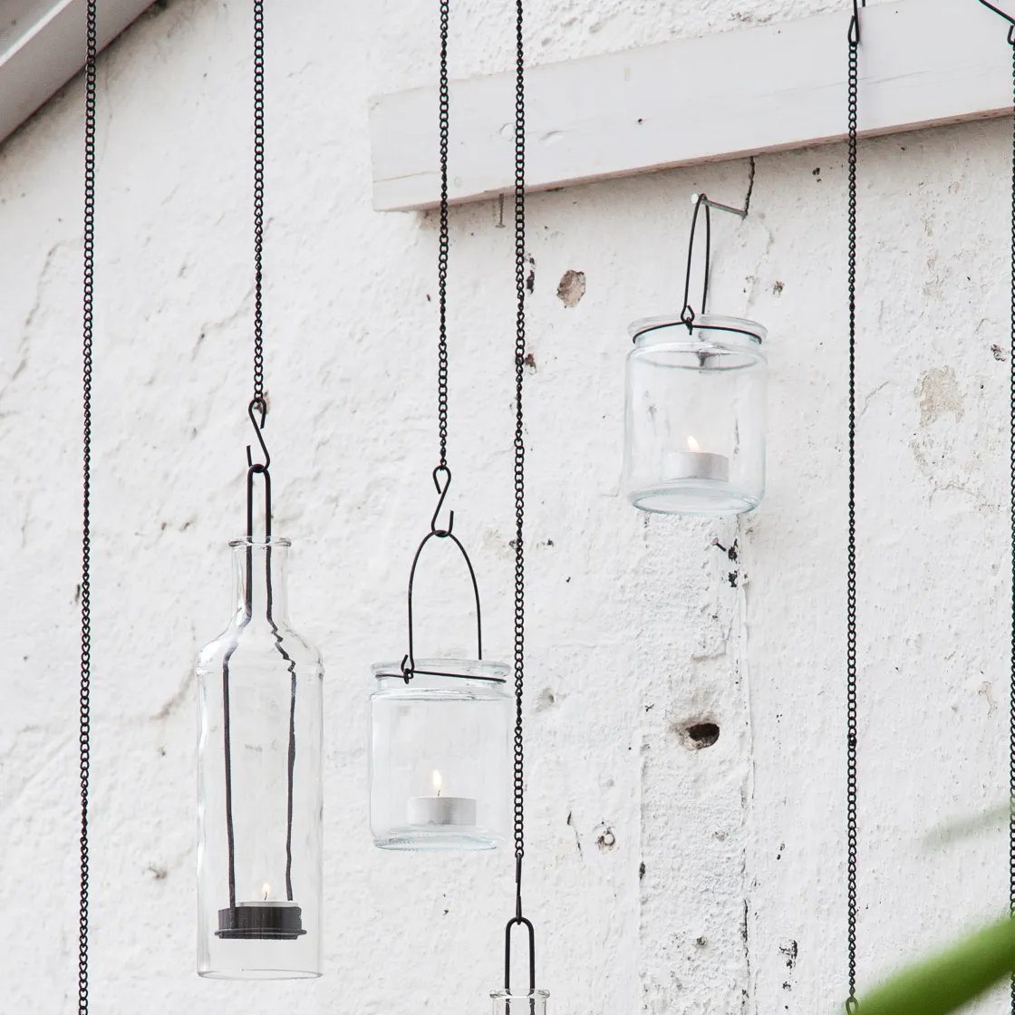 GRANIT Kedja Metall 60cm Svart- Utebelysning