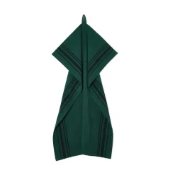 GRANIT Kökshandduk Edge Stripe 50x70 Grön- Kökstextil