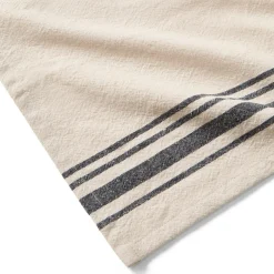 GRANIT Kökshandduk Edge Stripe 50x70 Beige- Kökstextil