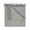 GRANIT Klippan Ullpläd 130x200cm Grå Melange- Plädar