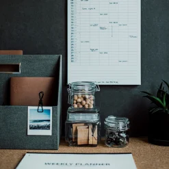 GRANIT Klämma Enkel 5-p Svart- Klämmor & Vajrar|Förvaringstavlor Med Tillbehör