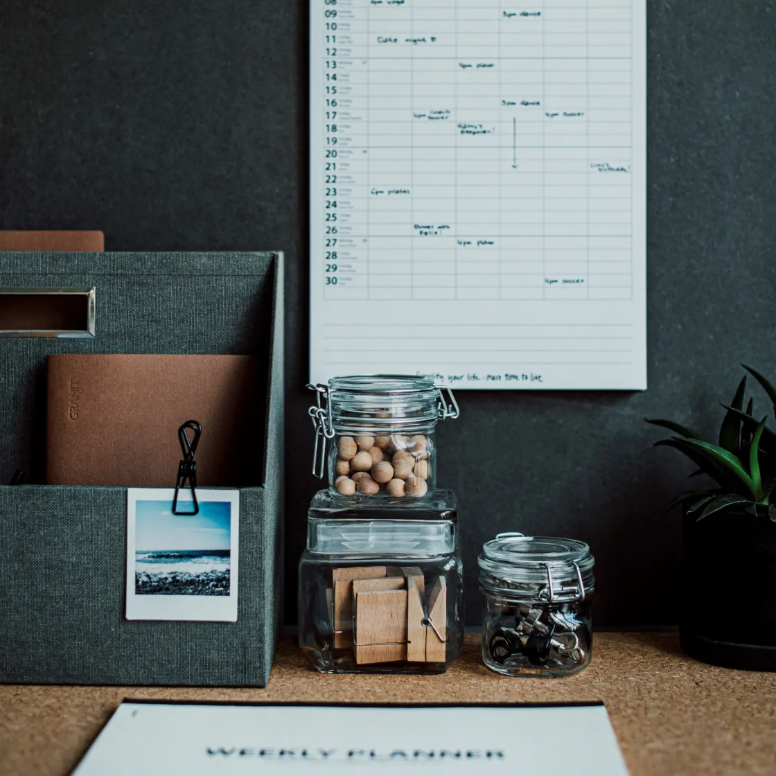 GRANIT Klämma Enkel 5-p Svart- Klämmor & Vajrar|Förvaringstavlor Med Tillbehör