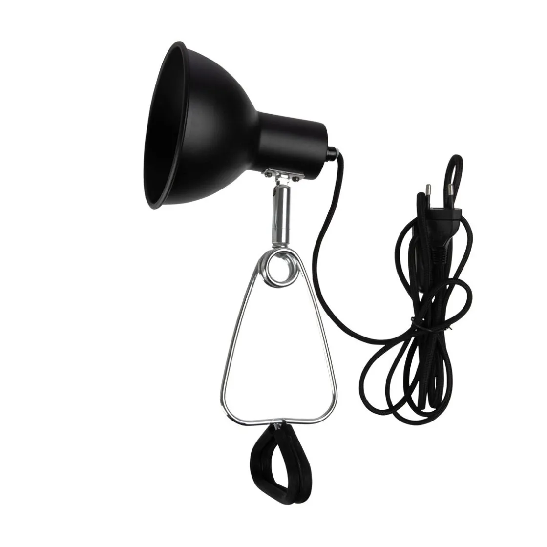 GRANIT Klämspot Rund Svart- Sovrumsmöbler & Tillbehör|Kontorsbelysning