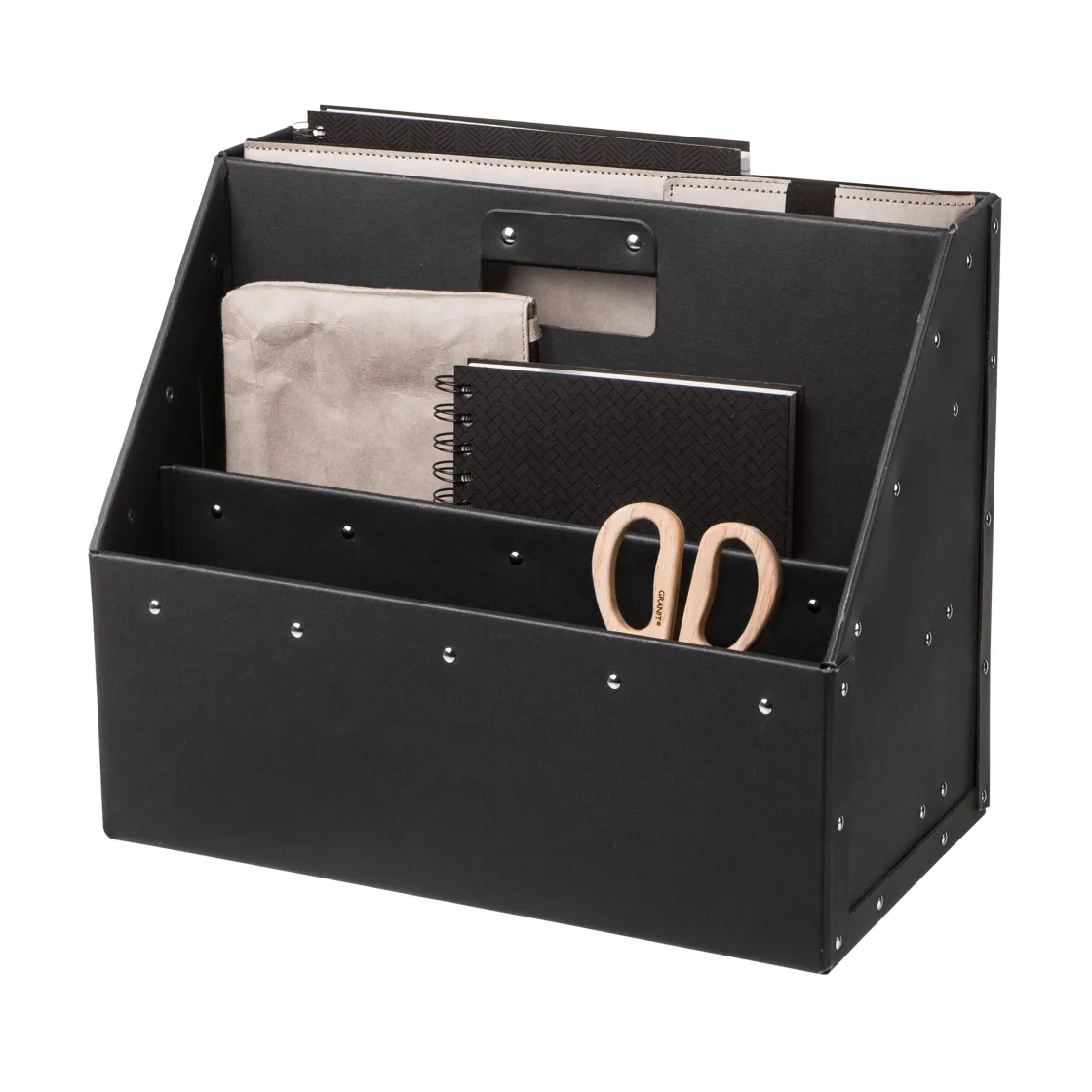 GRANIT Kontorskit Bärbar Grafit- Skrivbordsförvaring|Småförvaring