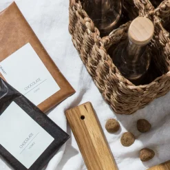 GRANIT Korg Abaca 4 fack 15,5x16,5cm- Korgar|Badrumsförvaring