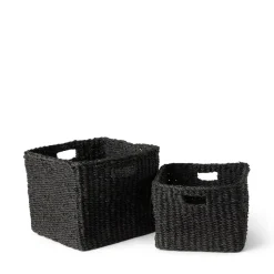 GRANIT Korg Hogla Kub 25x25cm Svart- Korgar