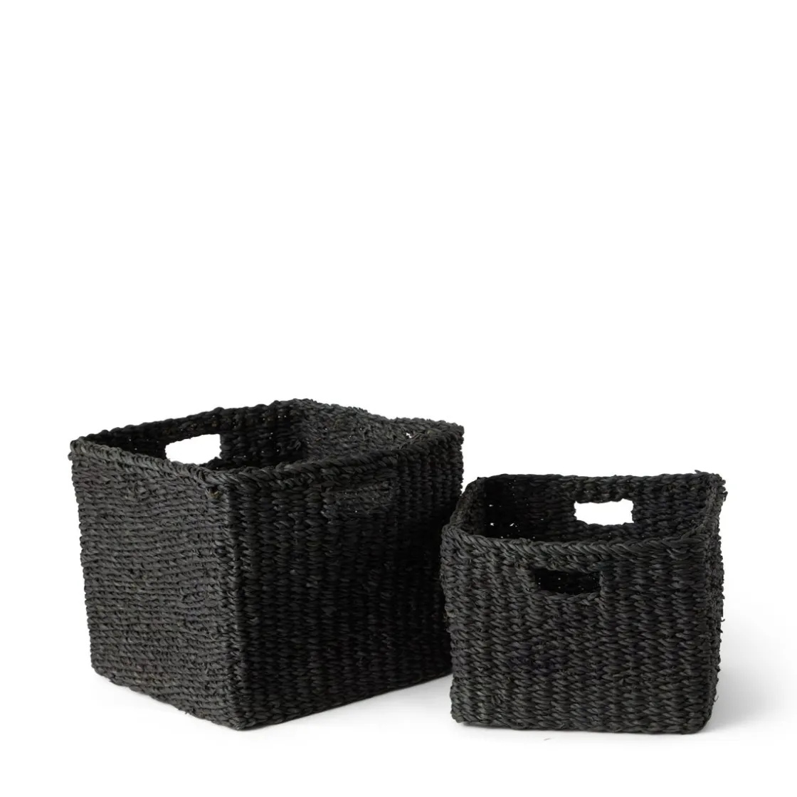 GRANIT Korg Hogla Kub 25x25cm Svart- Korgar