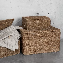 GRANIT Korg Hogla Lock 26x34cm- Korgar|Badrumsförvaring