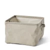 GRANIT Korg Hopvikbar Fyrkant 27x27cm Beige- Garderob & Klädförvaring|Korgar