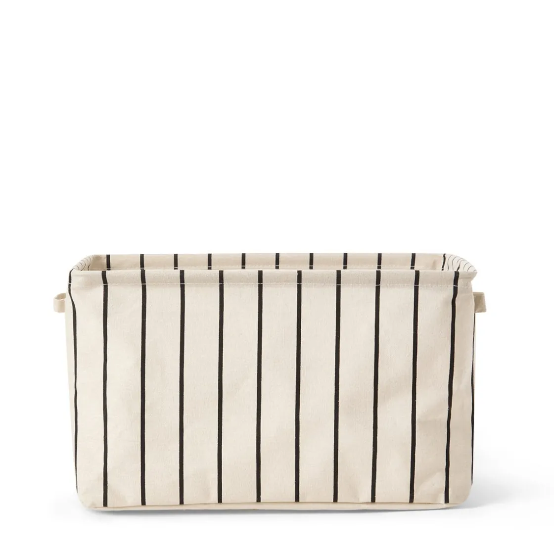 GRANIT Korg Hopvikbar RAND 27x39cm Beige/Svart- Korgar