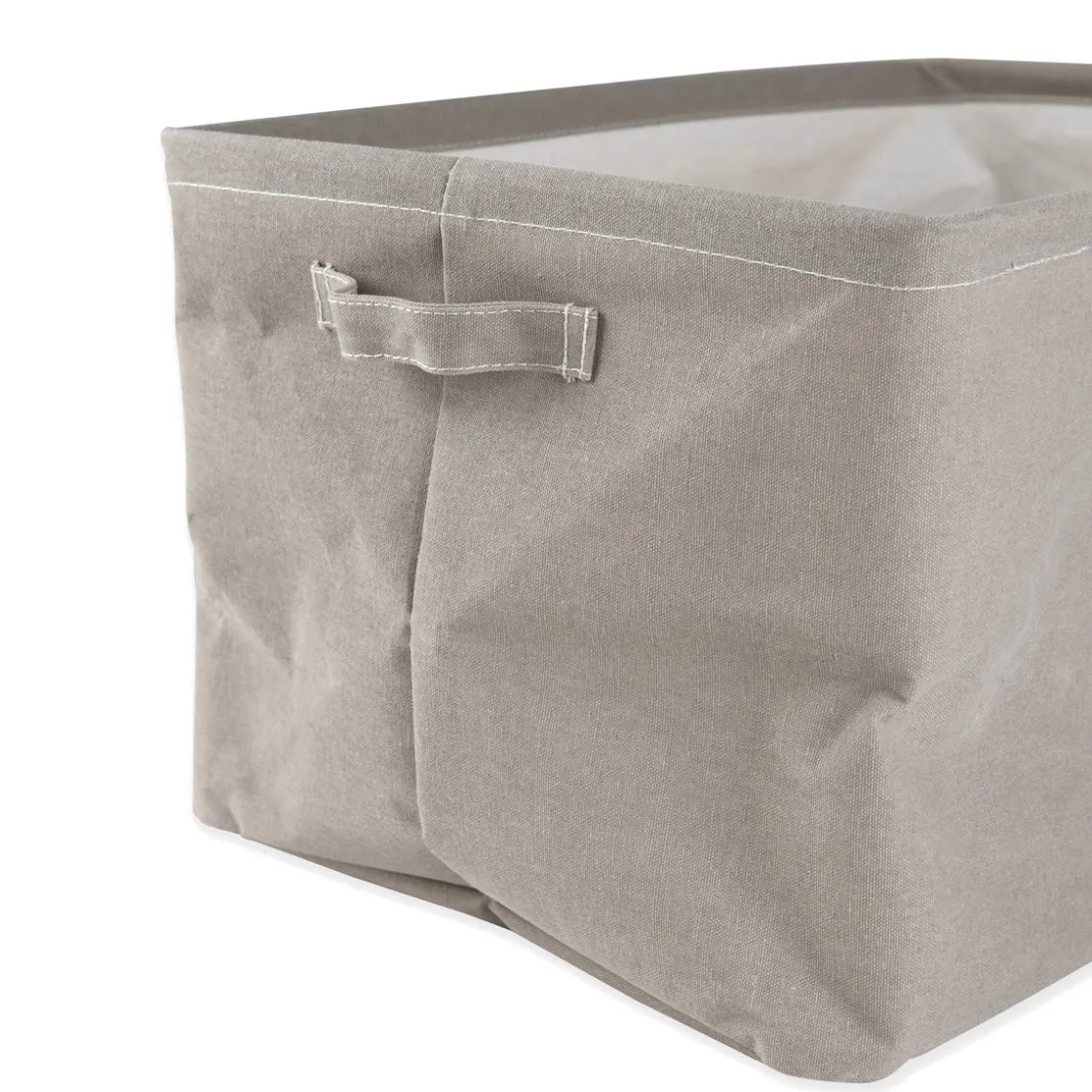 GRANIT Korg Hopvikbar 31x45cm Beige- Korgar|Badrumsförvaring