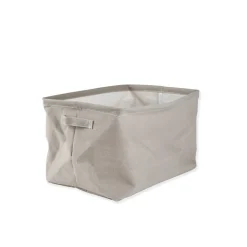 GRANIT Korg Hopvikbar 27x39cm Beige- Korgar|Badrumsförvaring