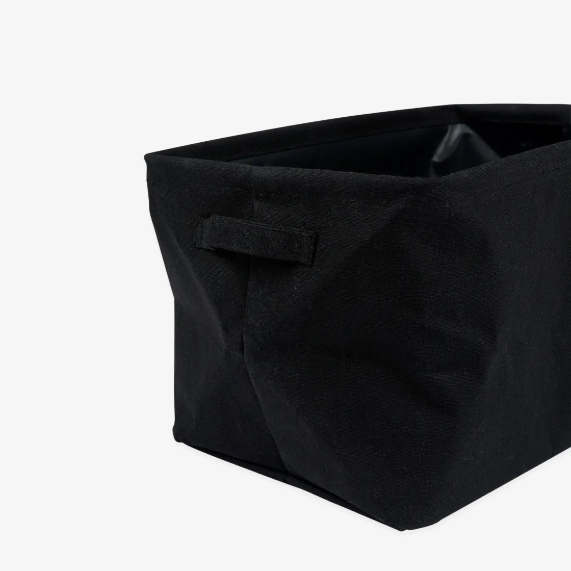 GRANIT Korg Hopvikbar 27x39cm Svart- Garderob & Klädförvaring|Korgar