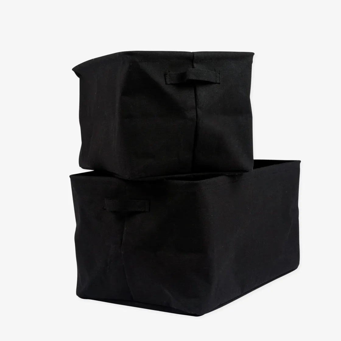 GRANIT Korg Hopvikbar 27x39cm Svart- Garderob & Klädförvaring|Korgar