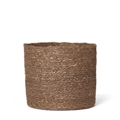 GRANIT Korg Risstrå 28x25cm Mörkbrun- Korgar