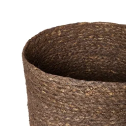 GRANIT Korg Risstrå 35x28cm Mörkbrun- Korgar