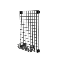 GRANIT Korg Rutnät 7x20cm Svart- Förvaringstavlor Med Tillbehör|Korgar