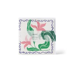 GRANIT Kort m. Kuvert Tulip 15x15cm Anna Mörner- Presentinslagning & Diy