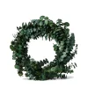 GRANIT Krans Eucalyptus Preserverad 35cm Grön- Torkade & Preserverade Växter|Juldekorationer