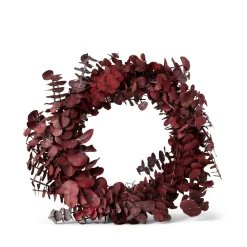 GRANIT Krans Eucalyptus Preserverad 35cm Röd- Torkade & Preserverade Växter