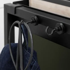 GRANIT Krok Magnet 2x3,8cm Svart- Magneter|Förvaringstavlor Med Tillbehör