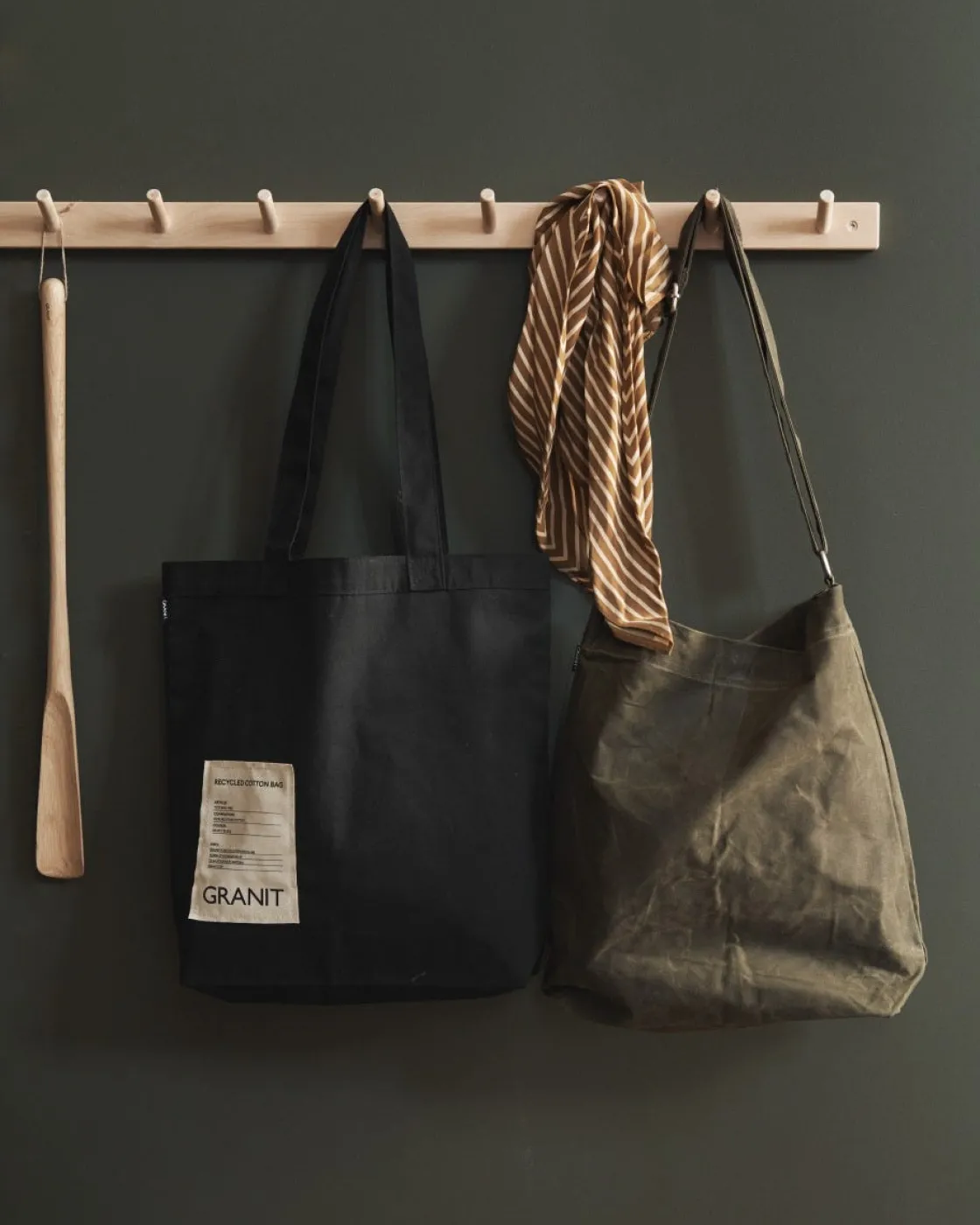 GRANIT Kroklist Björk 86cm- Häng- & Väggförvaring