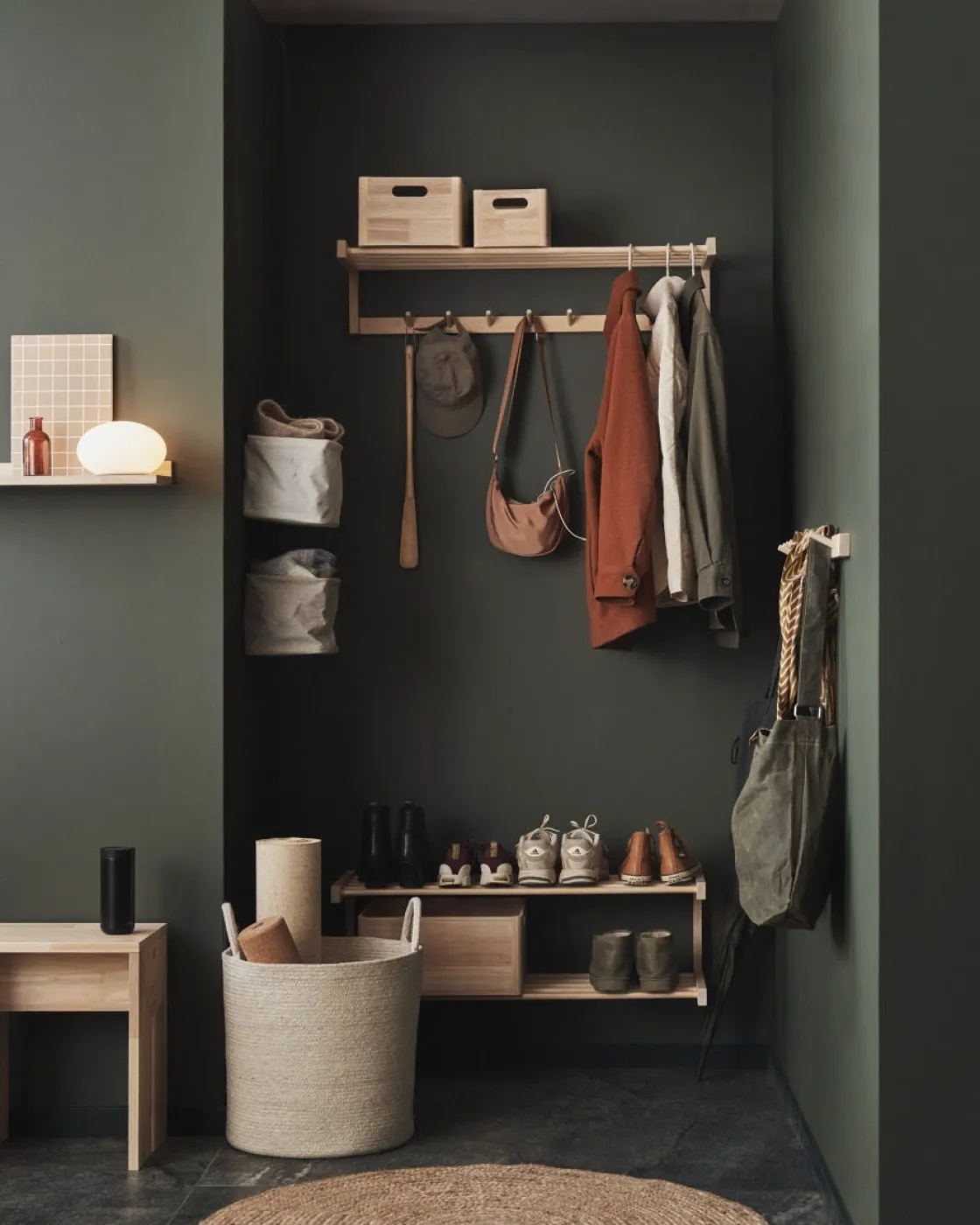 GRANIT Kroklist Björk 86cm- Häng- & Väggförvaring