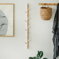 GRANIT Kroklist Vertikal Björk 70cm- Häng- & Väggförvaring