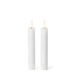 GRANIT Kronljus LED 15cm 2-p Vit- Ljus