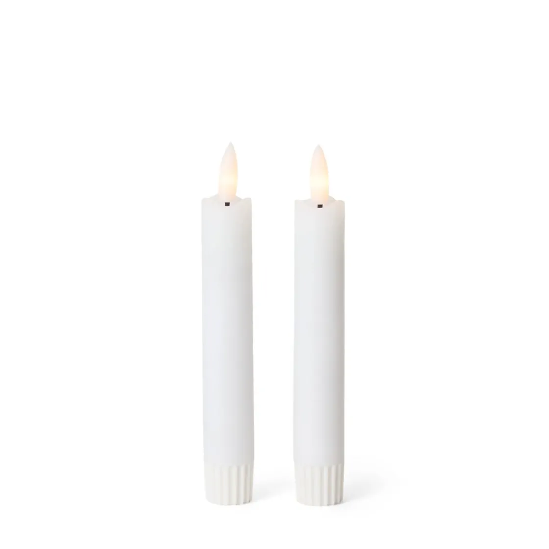 GRANIT Kronljus LED 15cm 2-p Vit- Ljus