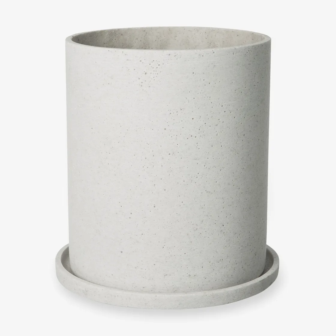 GRANIT Kruka/Fat Polystone 22cm Vit- Krukor|Krukor