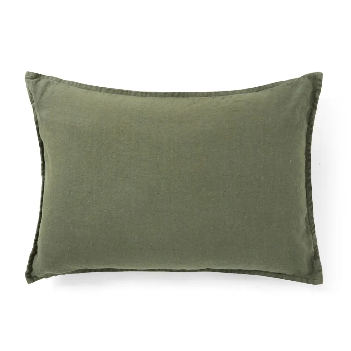 GRANIT Kuddfodral Linne 50x70cm Khakigrön- Kuddar