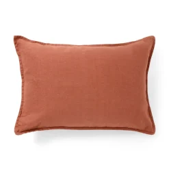 GRANIT Kuddfodral Linne 50x70cm Terrakotta- Kuddar