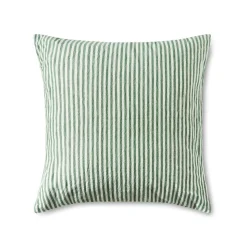 GRANIT Kuddfodral Rand Linnemix 50X50cm Mörkgrön- Kuddar|Juldekorationer